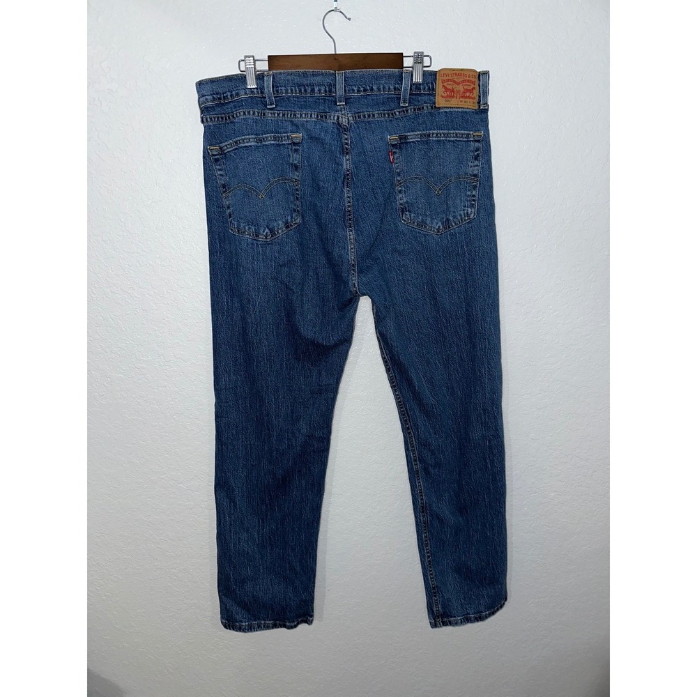 Levis 505 Regular‎ Fit Mens Jeans Medium Wash Blue Straight Leg Denim 40x30